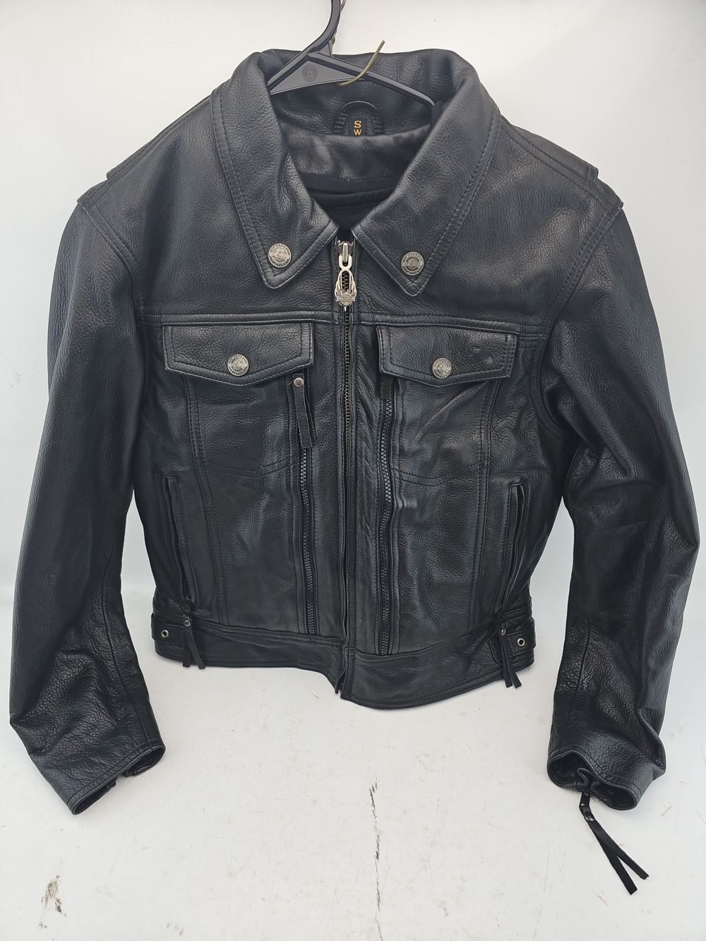 Harley-Davidson Black Leather Motorcycle Jacket